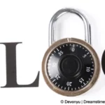 BLOG - text the O is a padlock