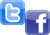 Twitte and Facebook icons