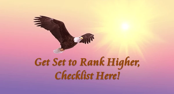 Get set to rank higher, checklist here!