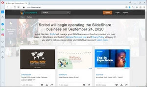 screen pring of SlideShare.net